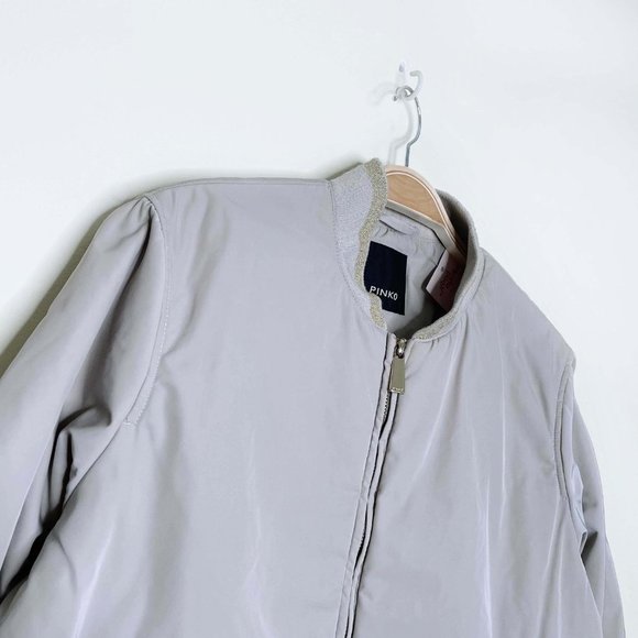 ⚡️SOLD⚡️ pinko nylon quilted short jacket - size 6 - Picture 7 of 8